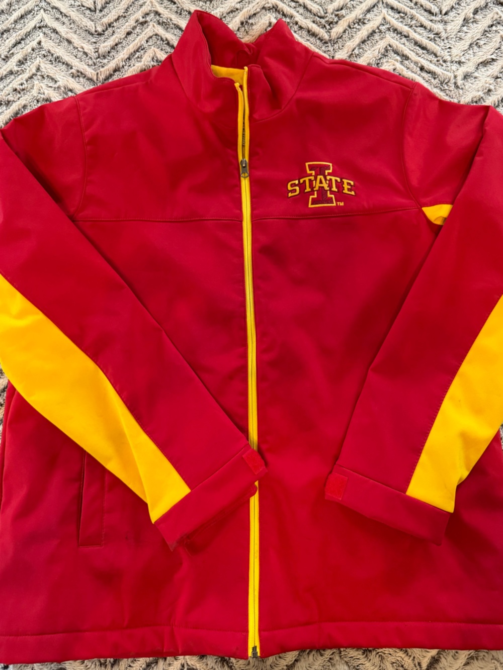 Iowa State Red & Gold Athletic Jacket